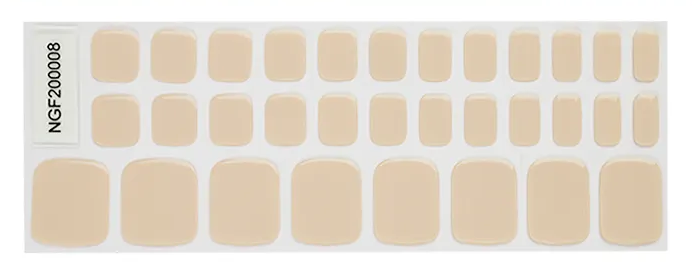 UV Fußfolien - Sand