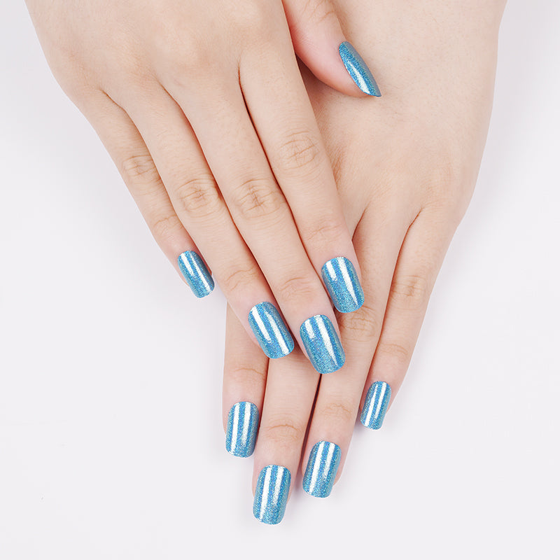 UV - Blau Holo Glitter