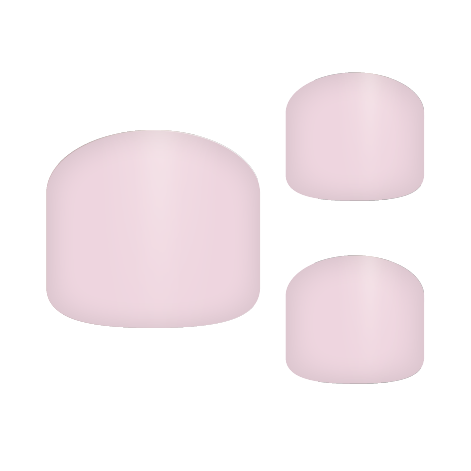 UV Fußfolien - Rosa