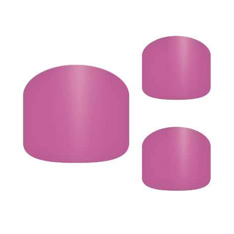 UV Fußfolien - Pink