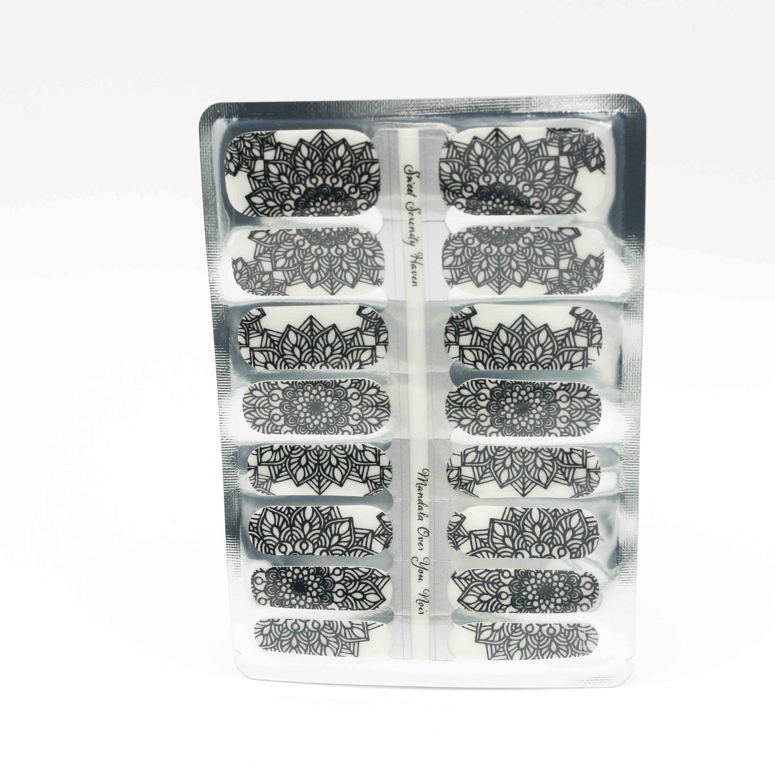 Mandala over you, too - black