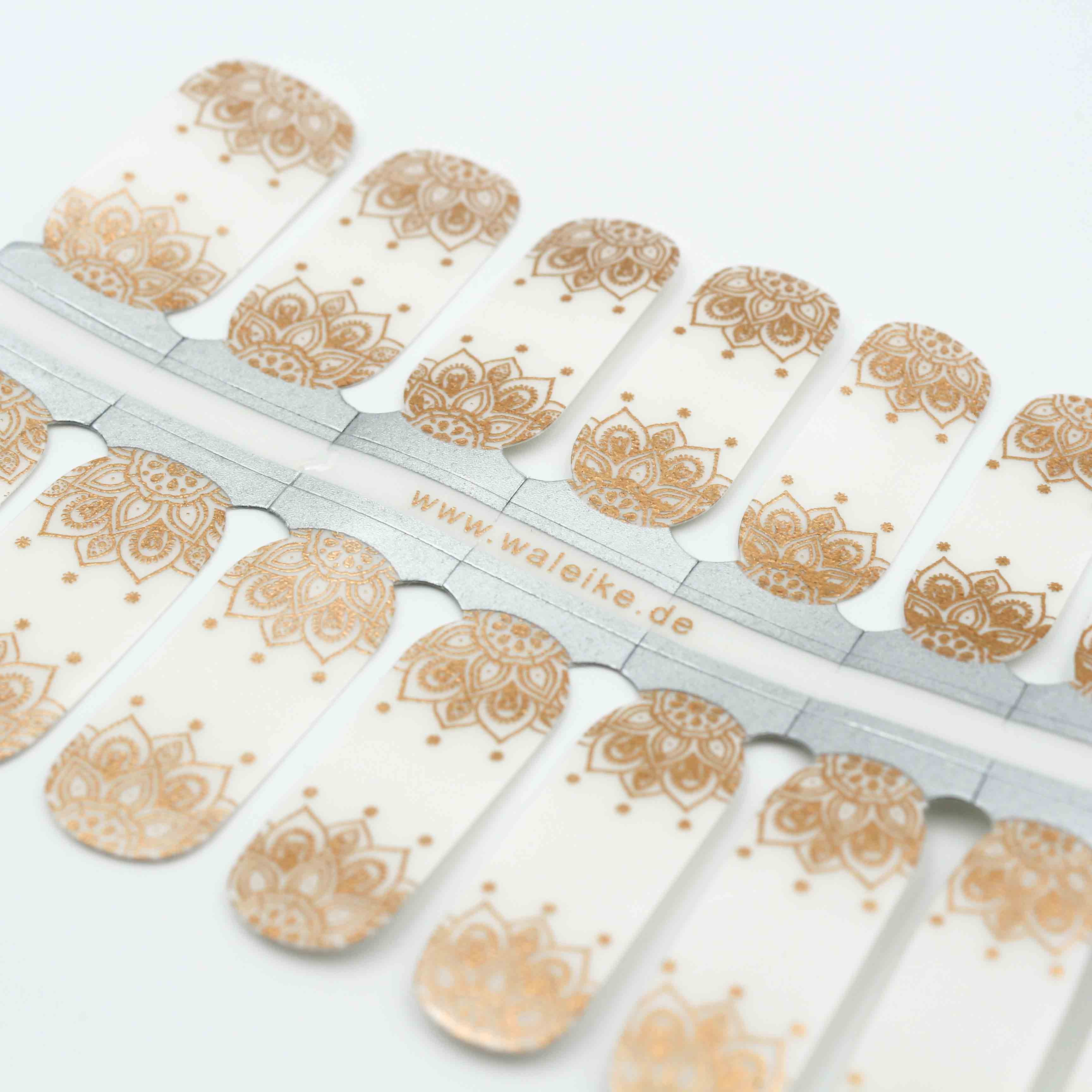 Mandala - Gold - Mit Ecken & Kanten