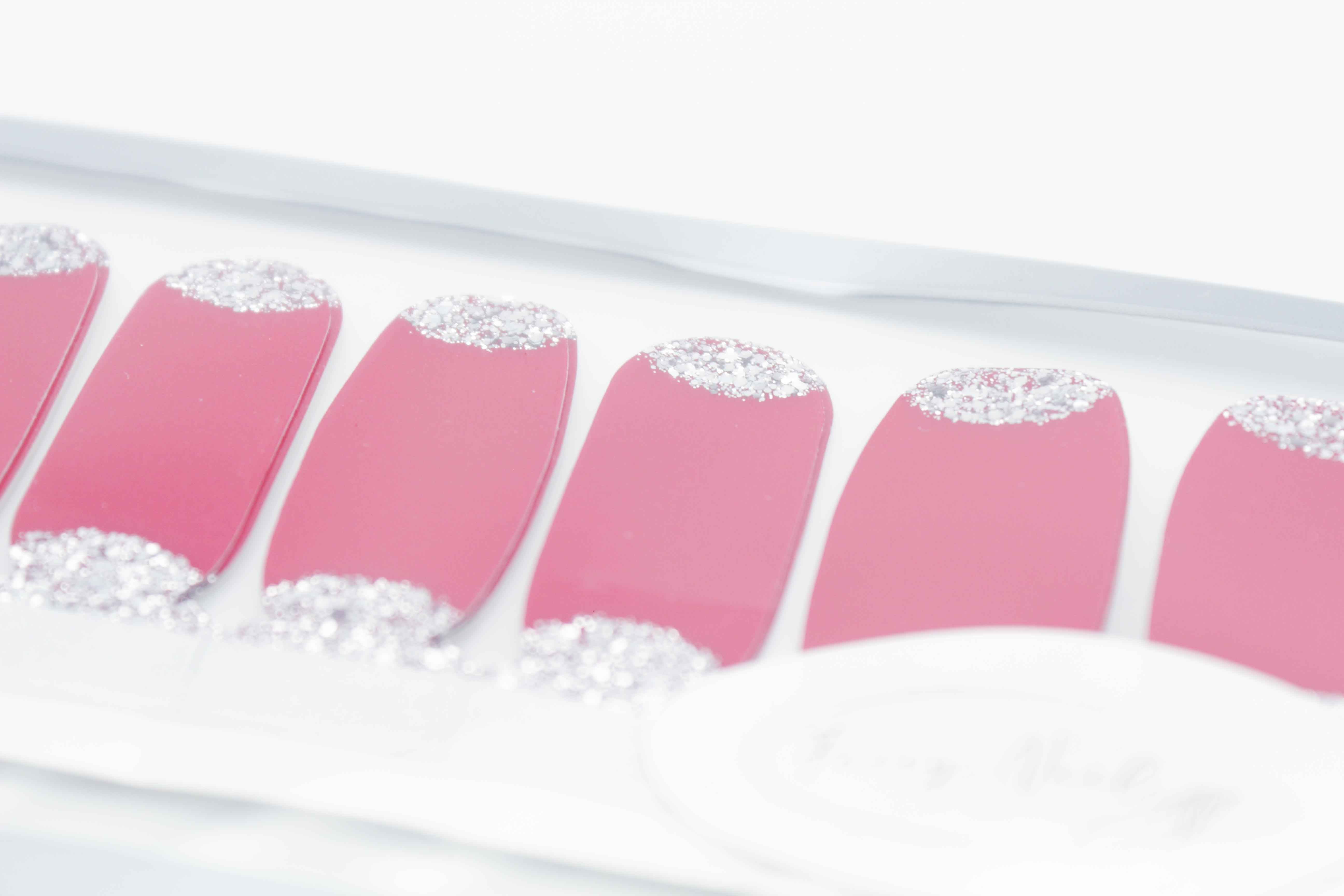 Raspberry Seduction - Silver Glitter