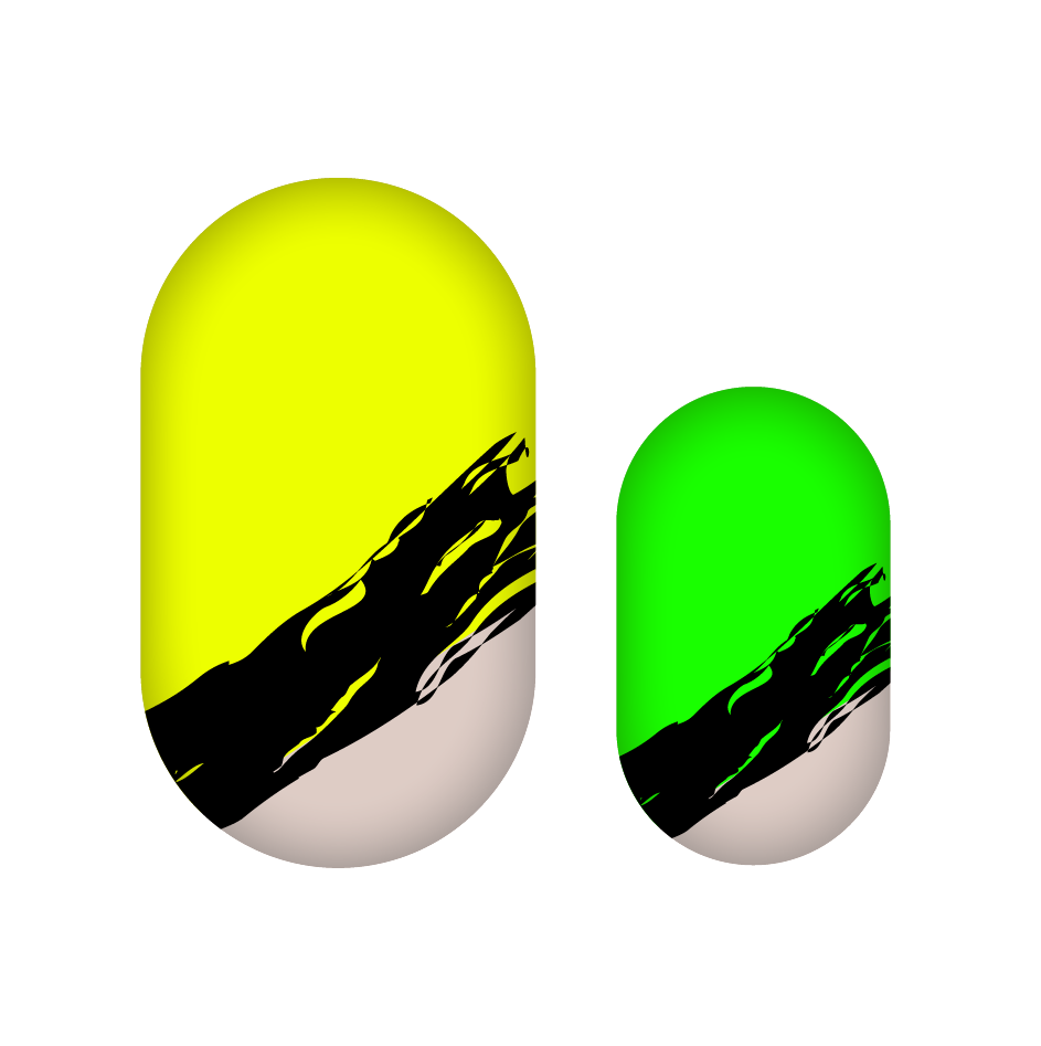 Hope - Lime Neon & Black
