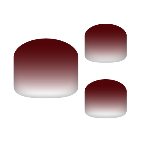 Fußfolien - Dark Red Ombre