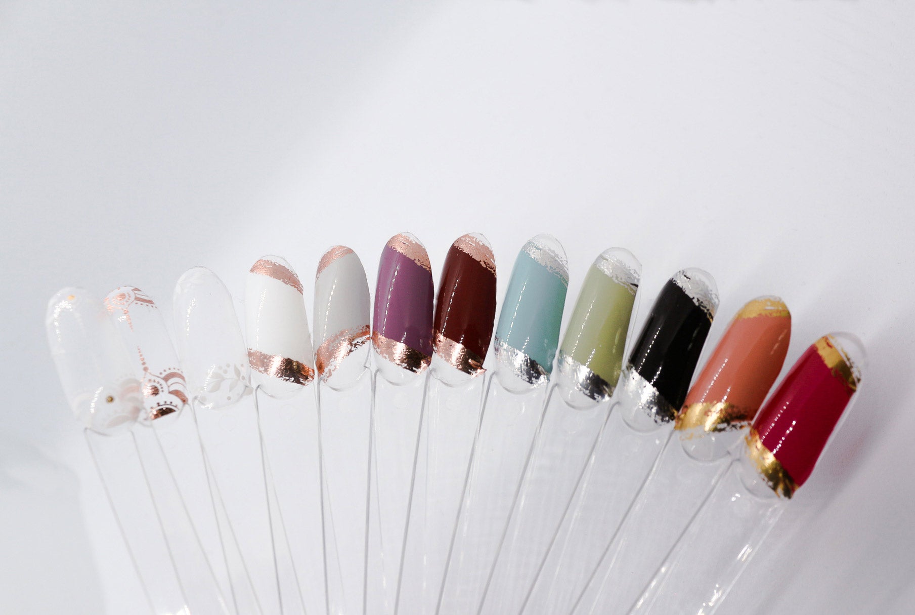Nagelfolien Tips - Swatch your Wraps!