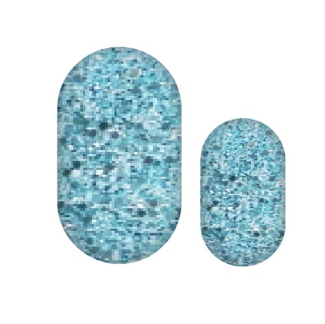 Light Blue Glitter