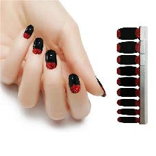 Black Seduction - Red Glitter