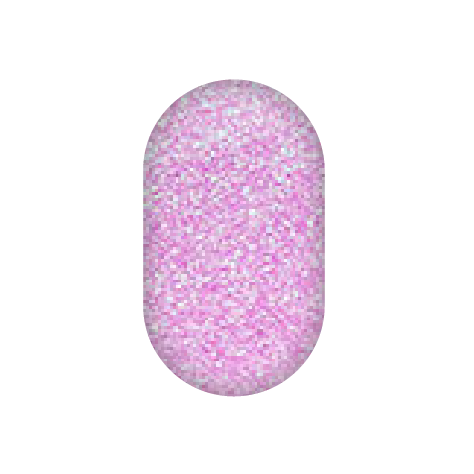 Rosa - Rainbow Glitter