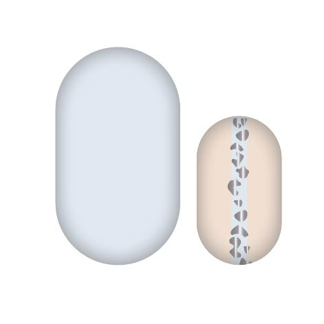 Empower - Silver & Blue