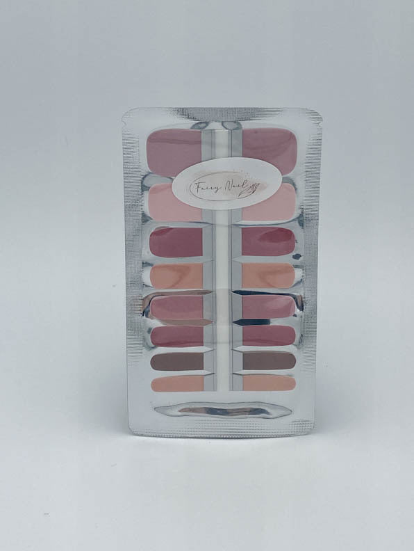 Fußfolien - Shades Rosa