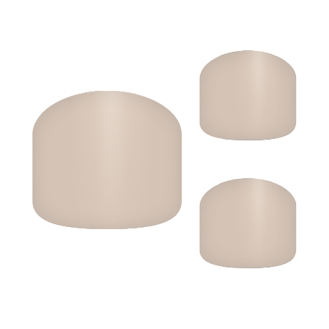 UV Fußfolien - Sand