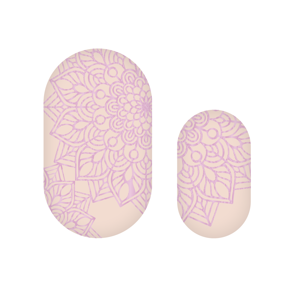 Mandala over you, too - Rosa