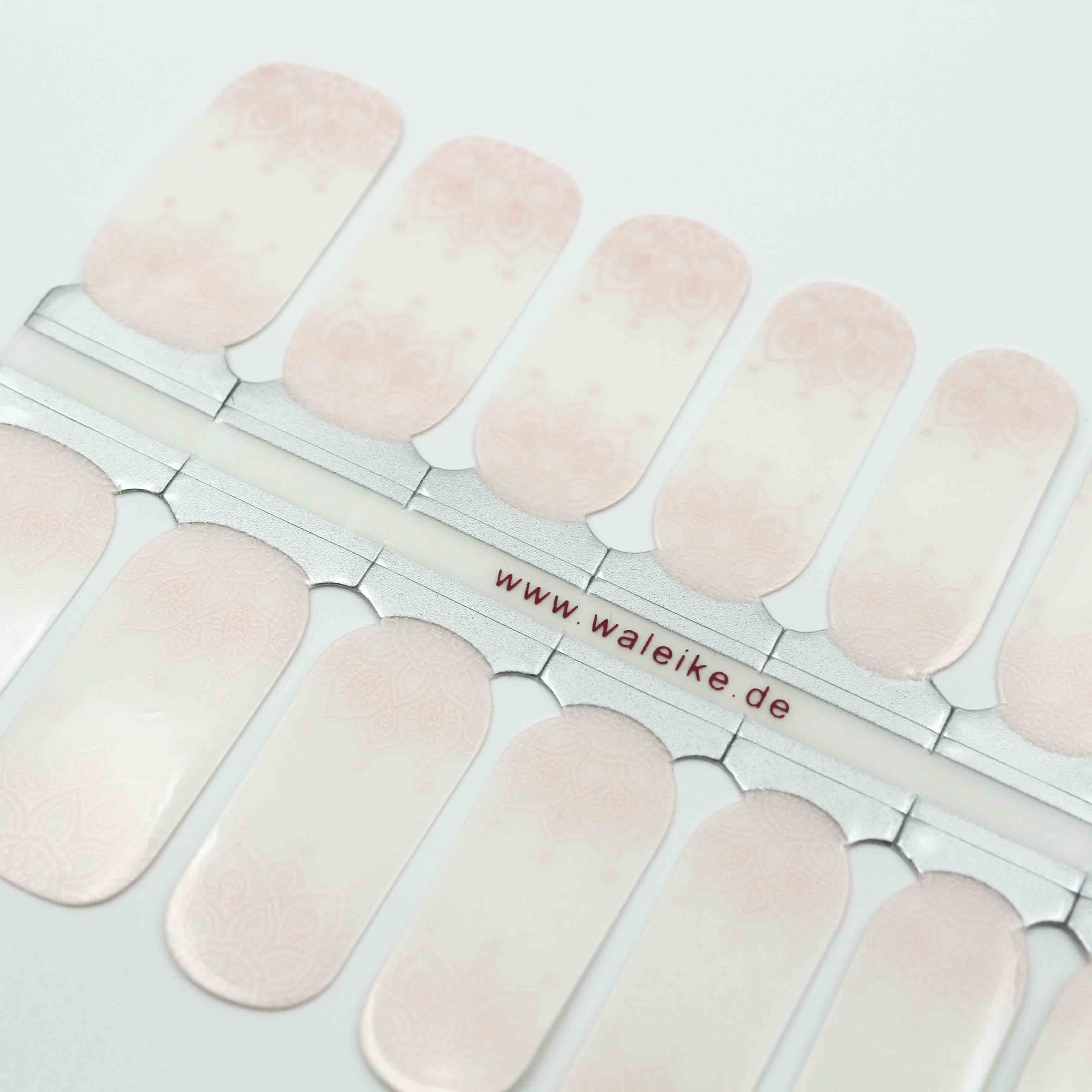 Mandala - Sheer Mandala Pastell Rosa