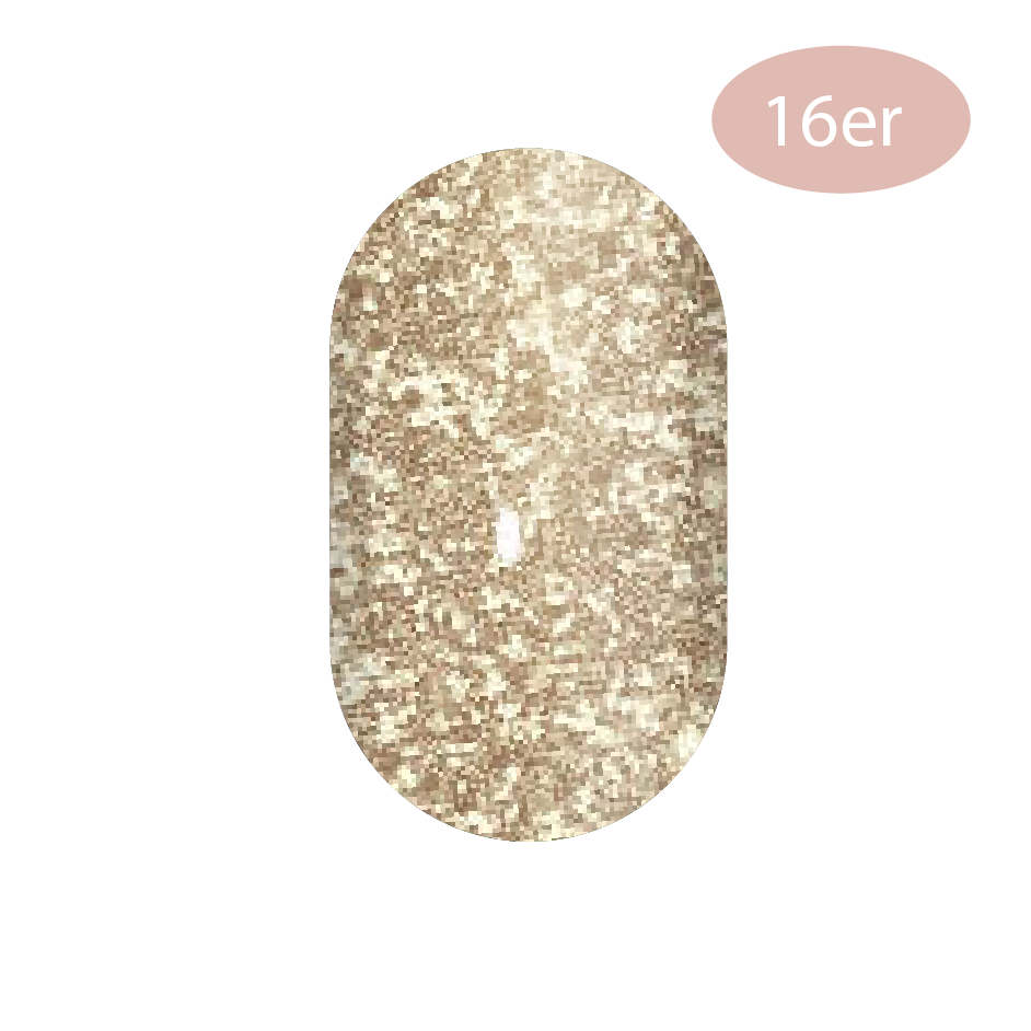 UV - Champaign Glitter (16er)