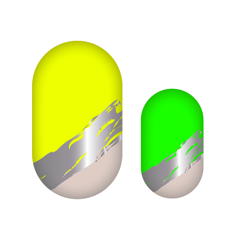 Hope - Lime Neon & Silver