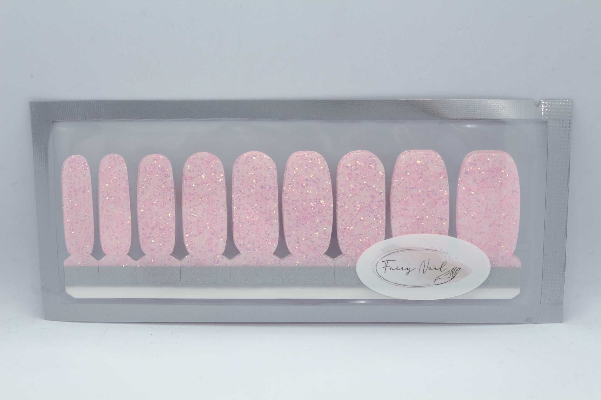 Rosa Glitter - Glow in the dark!