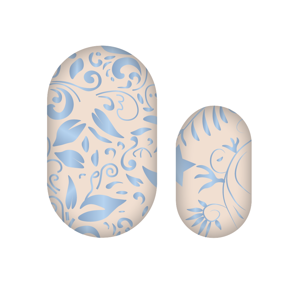 Palace Garden - Iceblue