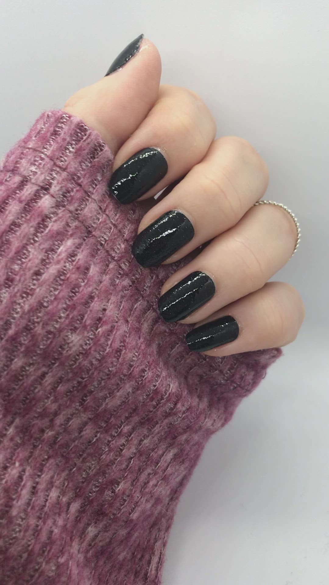 Black Glitter