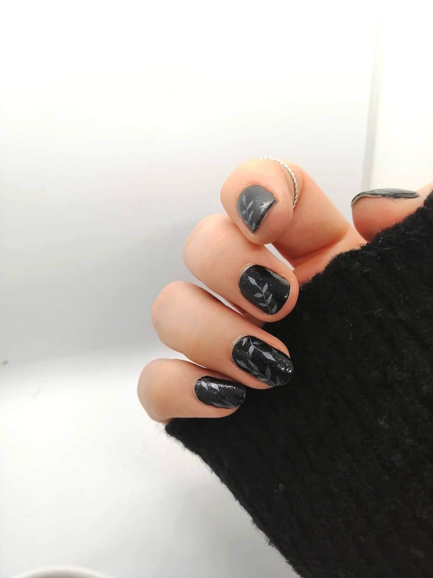 Black Glitter
